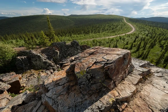 Klondike or Dempster Highway, Yukon, Canada