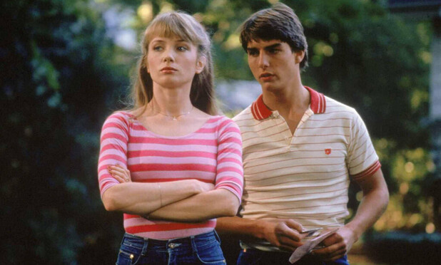 Rebecca De Mornay and Tom Cruise in 1983's "Risky Business".