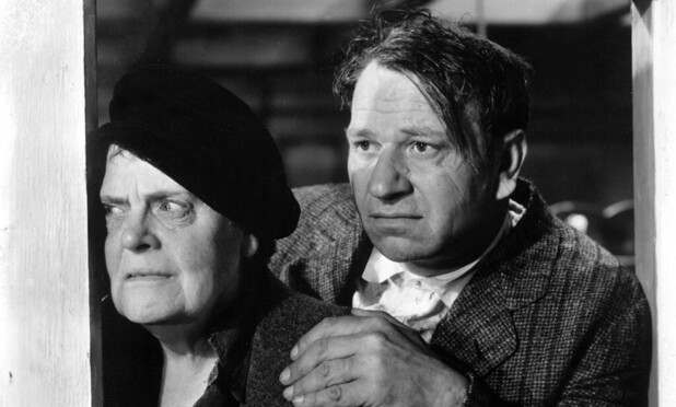 Marie Dressler and Wallace Beery in 1933's "Tugboat Annie".